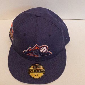 7 5/8 Hat Club Colorado Rockies 25th Anniversary Sunrise Purple
